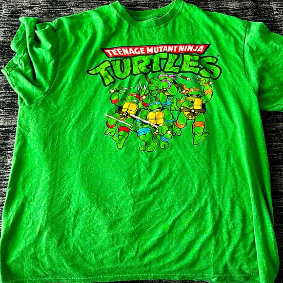Nickelodeon | Shirts | Vintage Ninja Turtle Tea | Poshmark
